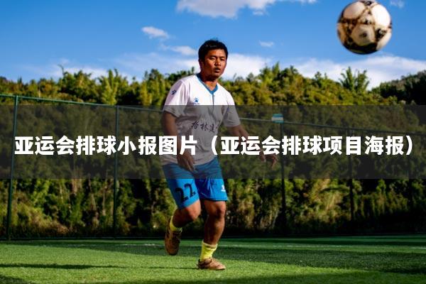 亚运会排球小报图片（亚运会排球项目海报）