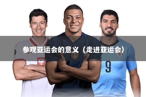 参观亚运会的意义（走进亚运会）